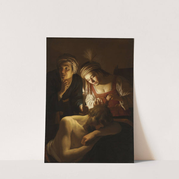 Samson and Delilah by Gerard van Honthorst