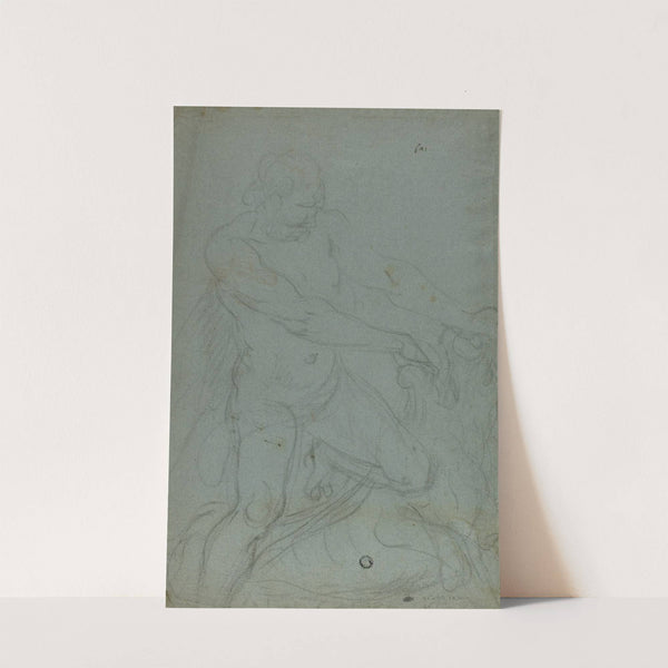 Samson and the Lion by Domenico Fiasella