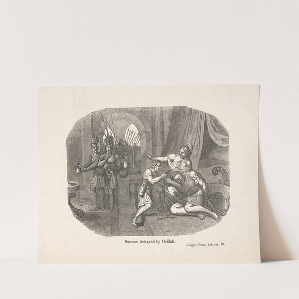 Samson betrayed by Delilah by Alexander Anderson