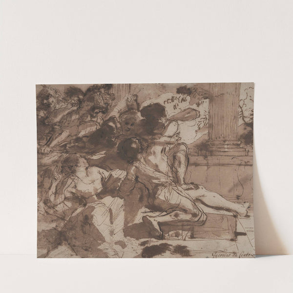 Samson Captured by the Philistines by Guercino