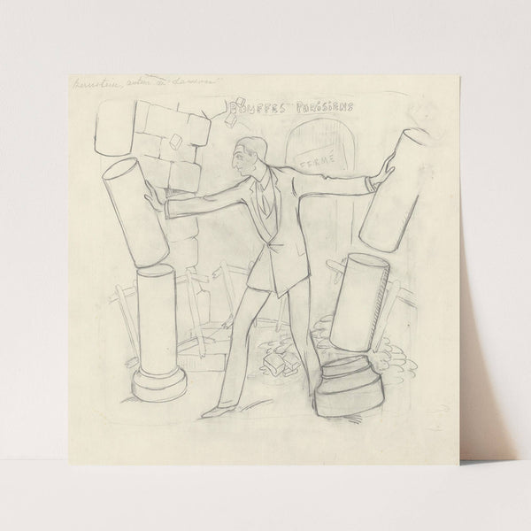 Samson de Henry Bernstein (1913) by Yves Marevéry