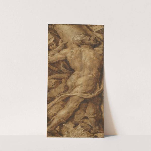 Samson Shattering the Pillars of the Temple by Maarten Van Heemskerck