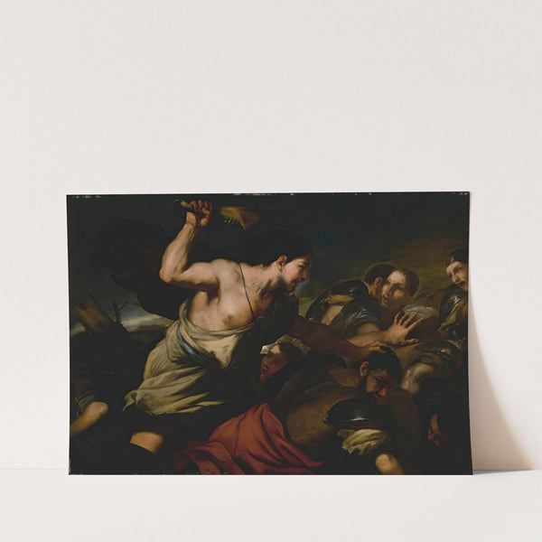 Samson Slaying The Philistines by Luca Giordano