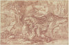Samson tears the lion apart
