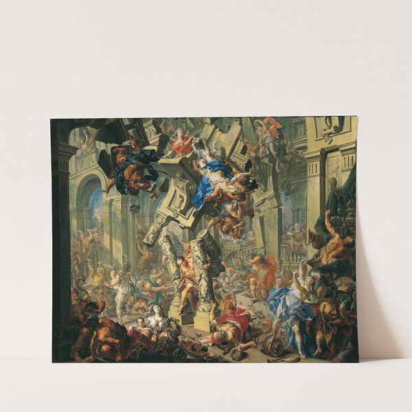 Samson's revenge by Johann Georg Platzer