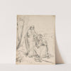 Samuel Anoints Saul King by Jean Antoine Verschaeren