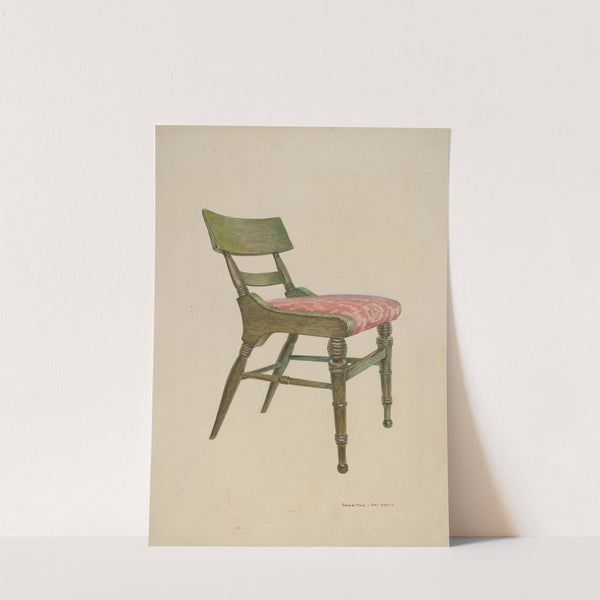 Samuel Chase Chair by Samuel W. Ford