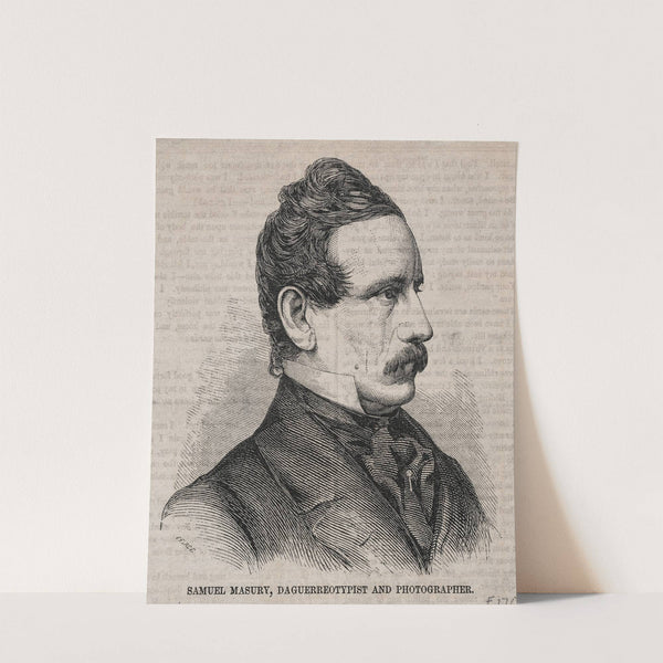 Samuel Masury, Daguerreotypist and Photographer (1859) by Winslow Homer