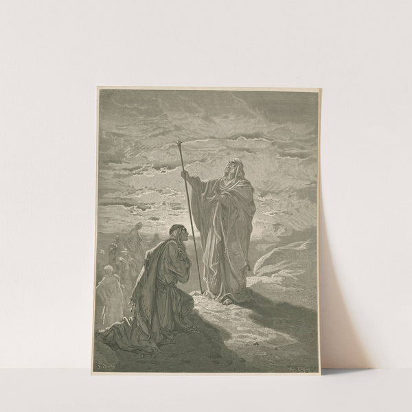 Samuel sacre Saül (1860 - 1869) by Gustave Doré