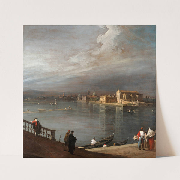San Cristoforo, San Michele, and Murano from the Fondamenta Nuove, Venice by Canaletto