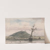 San Fernando, and Naparima Hill by Michel Jean Cazabon