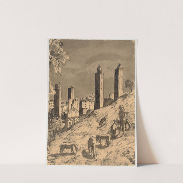 San Gimignano by Hermann Lismann