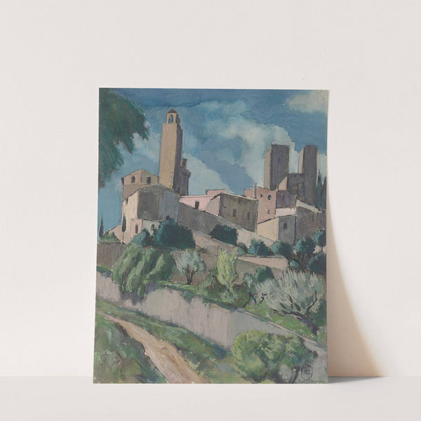 San Gimignano by Hermann Lismann