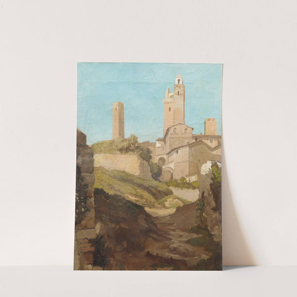 San Gimignano by Elihu Vedder