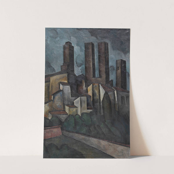 San Gimignano by Alexander Kanoldt