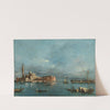 San Giorgio Maggiore, with the Punta del Giudecca by Francesco Guardi
