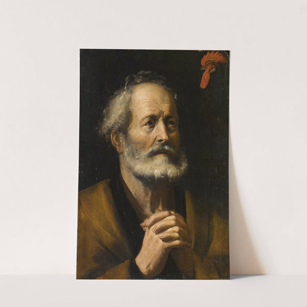 San Pietro E Il Gallo by Giuseppe Vermiglio