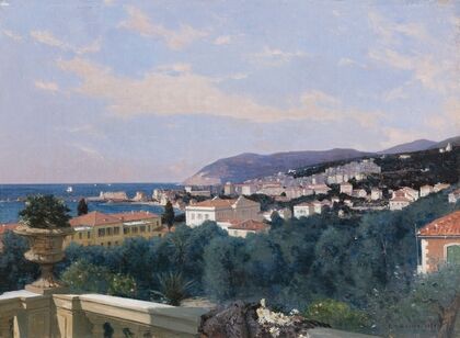San Remo, From The Terrace of Louis Ormond, 1878