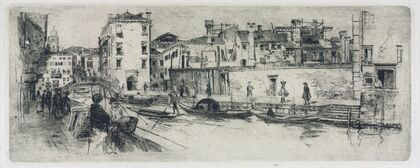 San Trovasso Canal, Venice (1883)