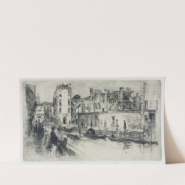 San Trovasso Canal, Venice (1883) by Frank Duveneck
