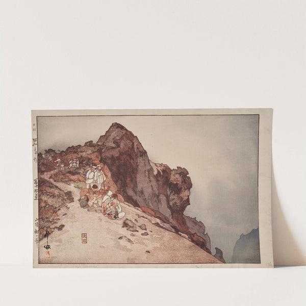 Sancho Kengamine (The summit of Kengamine) (1928) by Yoshida Hiroshi