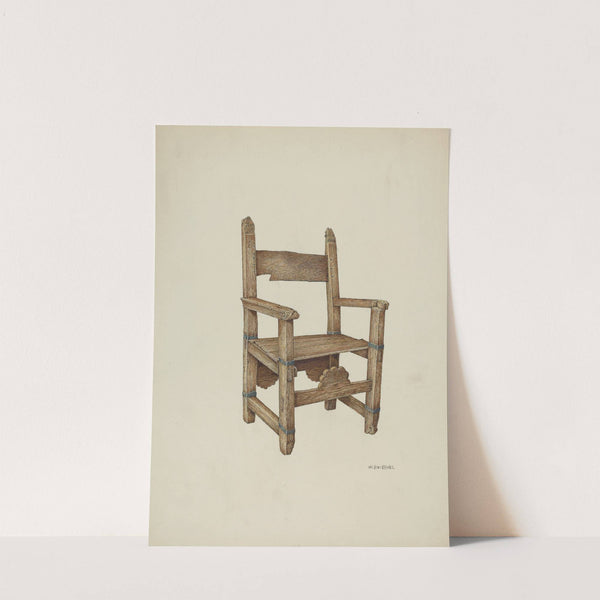 Sanctuary Chair (1941) by William Kieckhofel