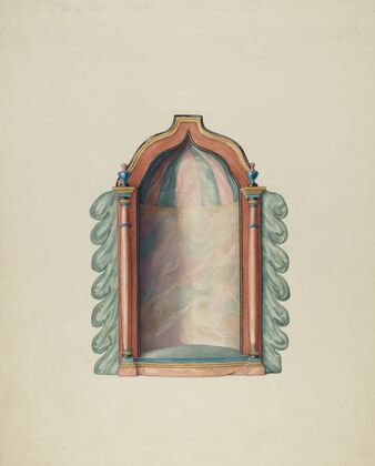 Sanctum Carved from Wood