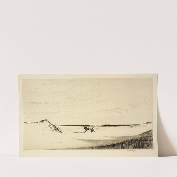 Sand and Sea, Cape Cod (1921) by Kerr Eby