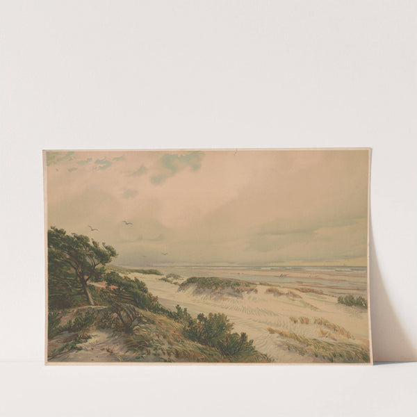 Sand hills of New Jersey (1887) by Louis Prang & Co.