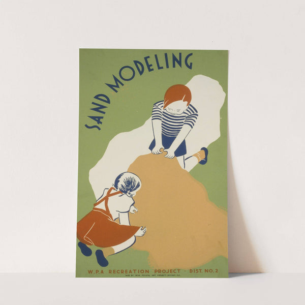 Sand modeling by Shari Weisberg