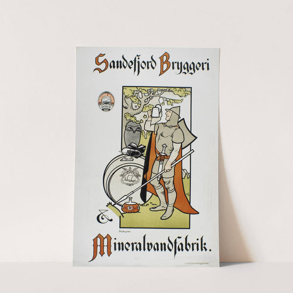 Sandefjord Bryggeri. Mineralvandfabrik (1900) by August Munthe Berg