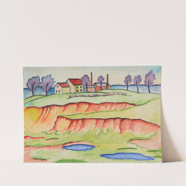 Sandgrube (1911) by August Macke