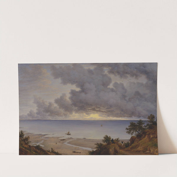 Sandown Bay, from near Shanklin Chine, Isle of Wight by John Glover