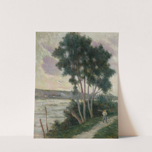 Sandrecourt, le chemin au bord de la rivière (1936) by Maximilien Luce