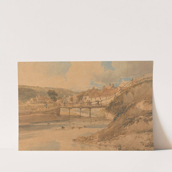 Sandsend, Yorkshire by Thomas Girtin