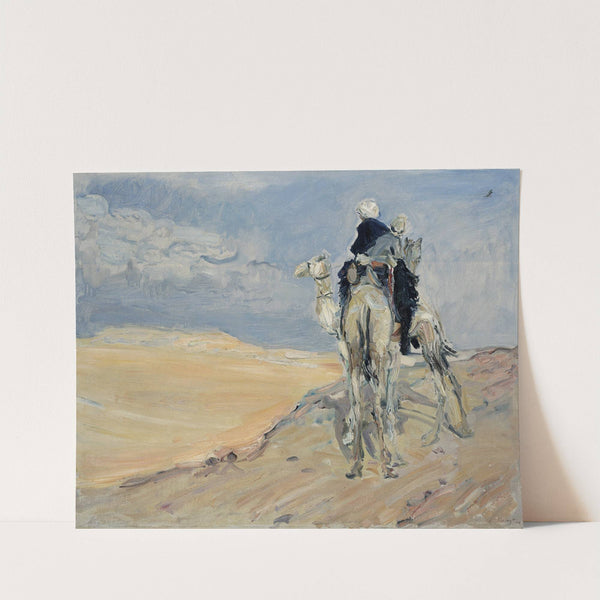 Sandstorm in the Libyan Desert by Max Slevogt