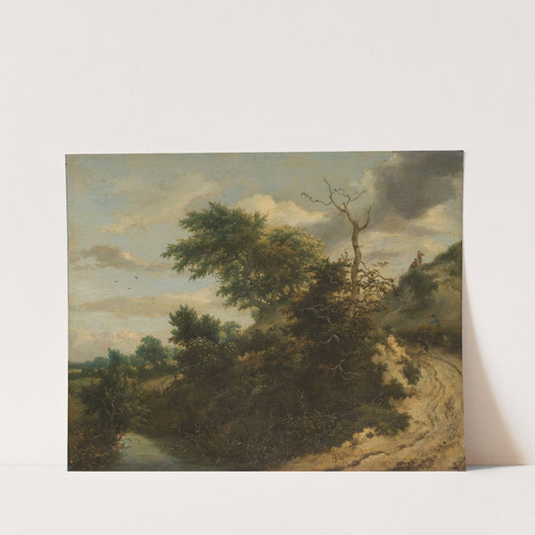 Sandy Track in the Dunes (c. 1650 - c. 1655) by Jacob van Ruisdael