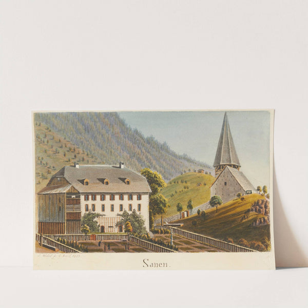 Sanen by Jakob Samuel Weibel