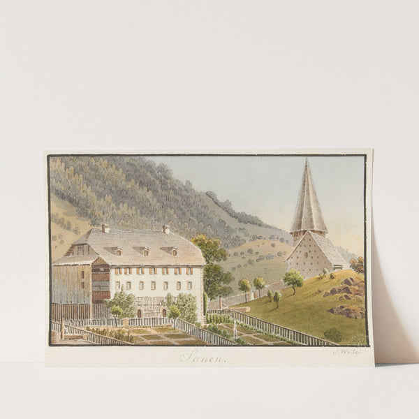 Sanen. by Jakob Samuel Weibel