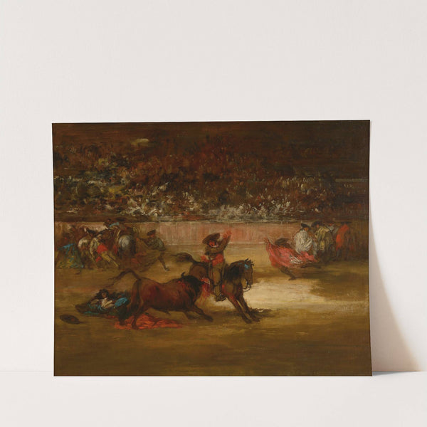 Sangre en la Fiesta by Eugenio Lucas Velázquez