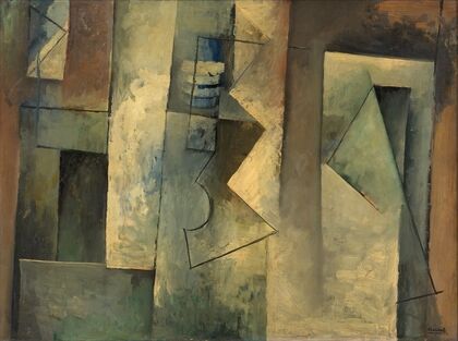 Sans titre (Composition brune II) (1948)