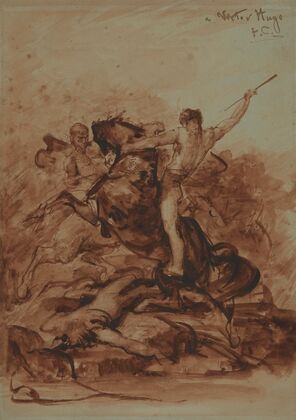 Sans titre (Etude pour la batailles de Cannes) (1862-1863)