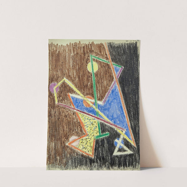 Sans titre (Farbenexplosion - Protest der Farbe) by László Moholy-Nagy