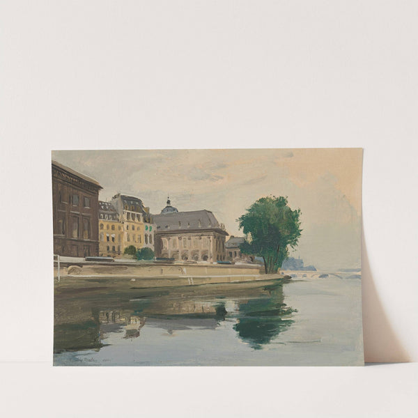 Sans titre (La Seine et l’Institut de France, Paris) (1901) by Francis Picabia