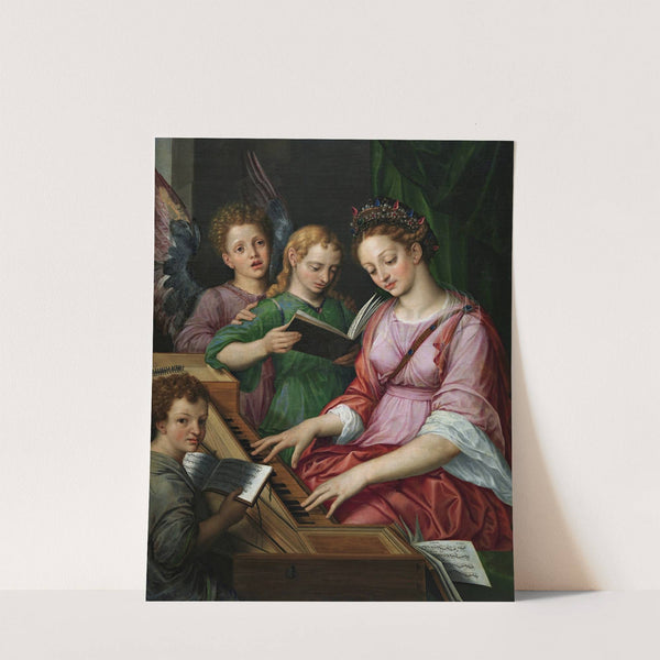 Santa Cecilia by Michiel Coxie