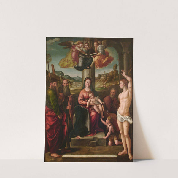 Santa Conversación by Niccolò Pisano