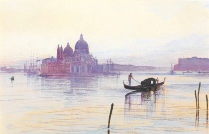 Santa Maria Della Salute From Across The Bacino, Venice