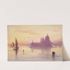 Santa Maria della Salute, Venice, at Sunset by Edward Lear