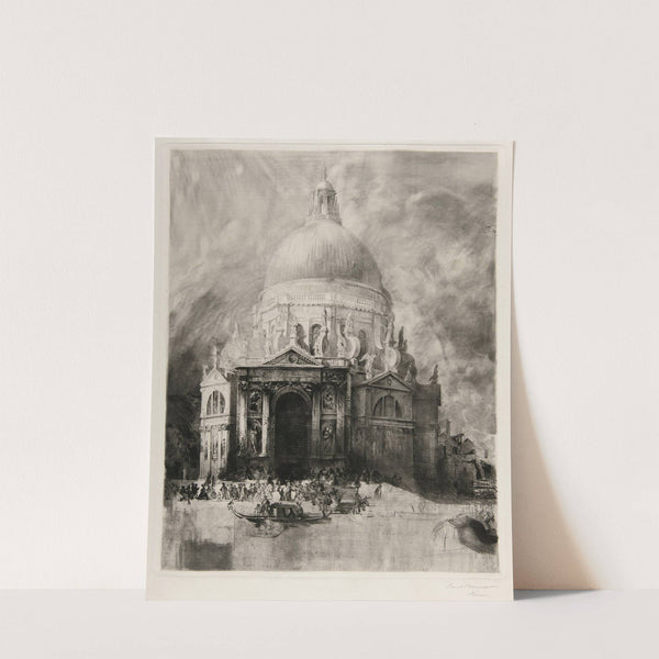 Santa Maria della Salute zu Venedig (1897 - 1899) by Hermann-Paul