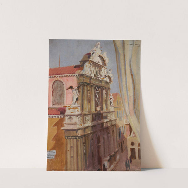 Santa Maria Zobenigo, Venise (1922) by Maurice Denis